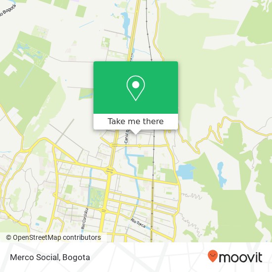 Merco Social map