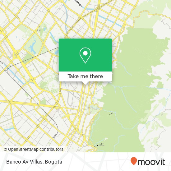 Banco Av-Villas map