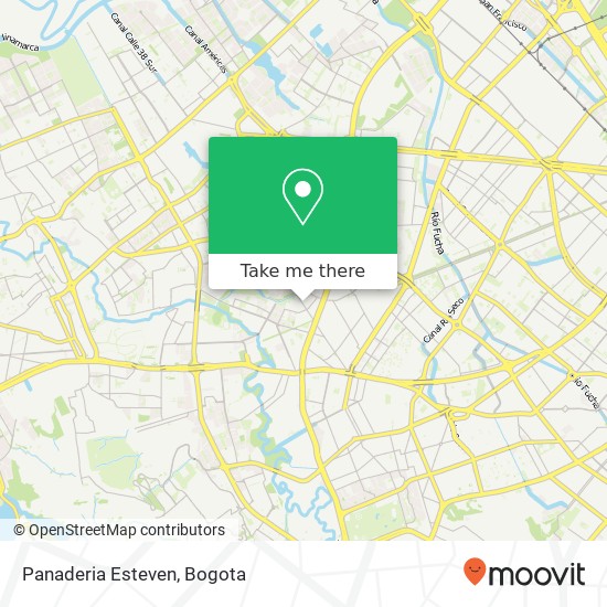 Panaderia Esteven map