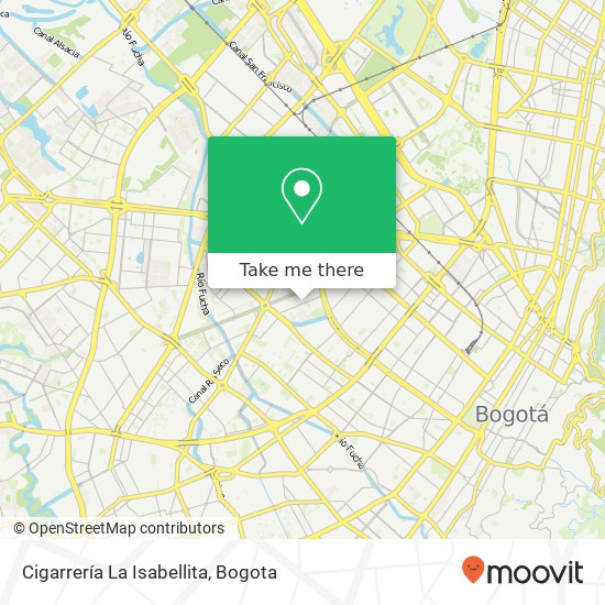 Cigarrería La Isabellita map