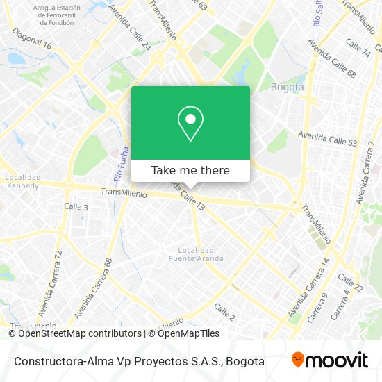 Mapa de Constructora-Alma Vp Proyectos S.A.S.