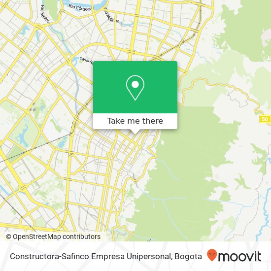 Constructora-Safinco Empresa Unipersonal map