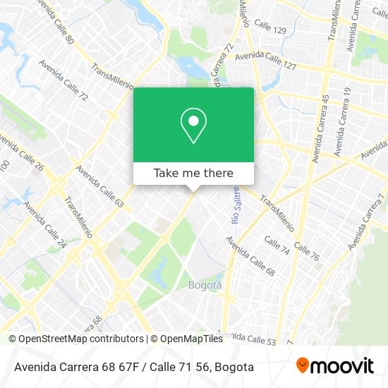 Avenida Carrera 68 67F / Calle 71 56 map