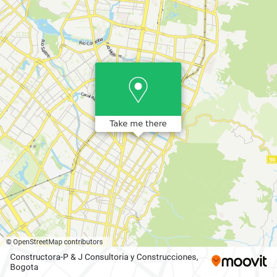 Constructora-P & J Consultoria y Construcciones map