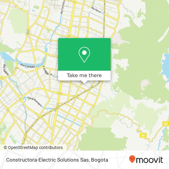 Constructora-Electric Solutions Sas map