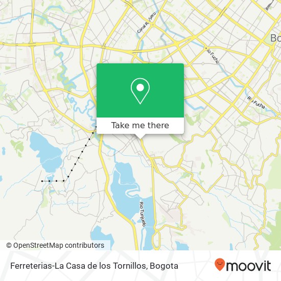 Ferreterias-La Casa de los Tornillos map