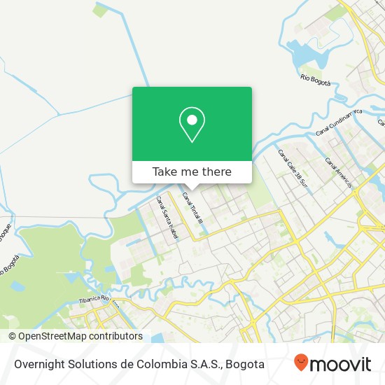 Overnight Solutions de Colombia S.A.S. map