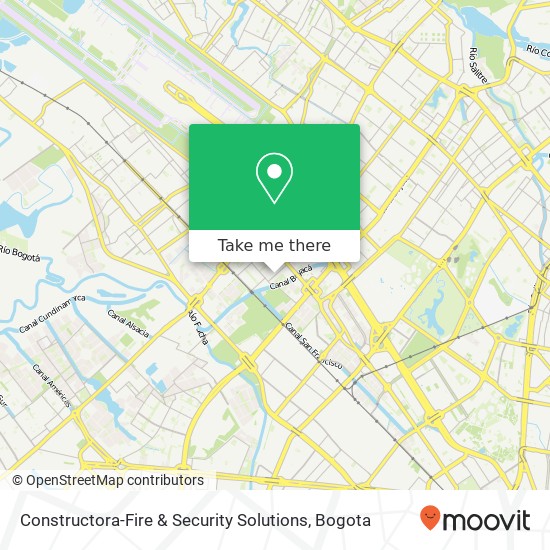Mapa de Constructora-Fire & Security Solutions