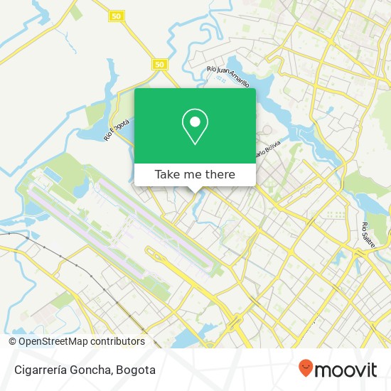Cigarrería Goncha map