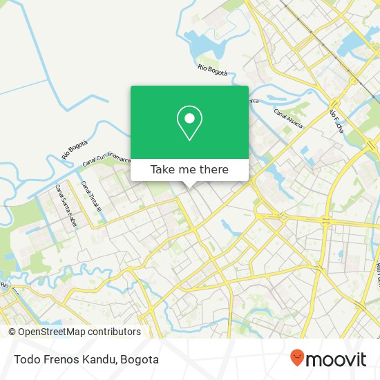 Todo Frenos Kandu map