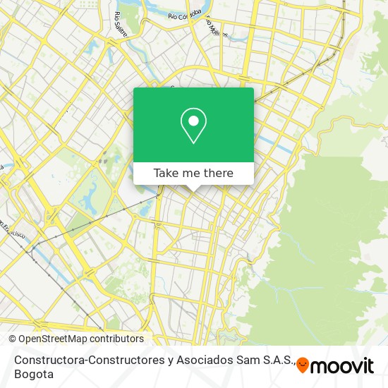 Mapa de Constructora-Constructores y Asociados Sam S.A.S.