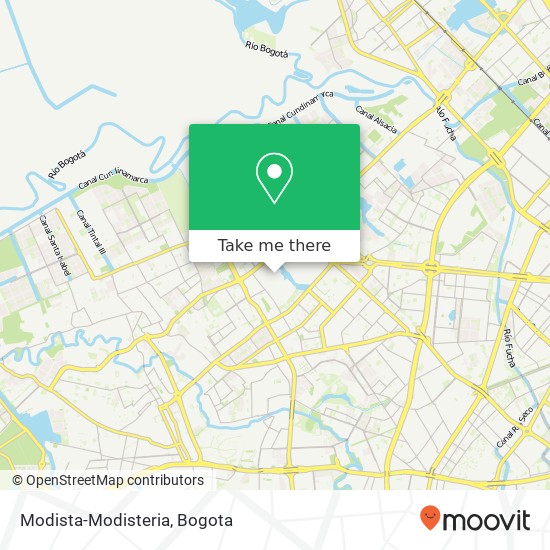 Modista-Modisteria map