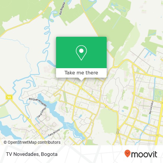 TV Novedades map