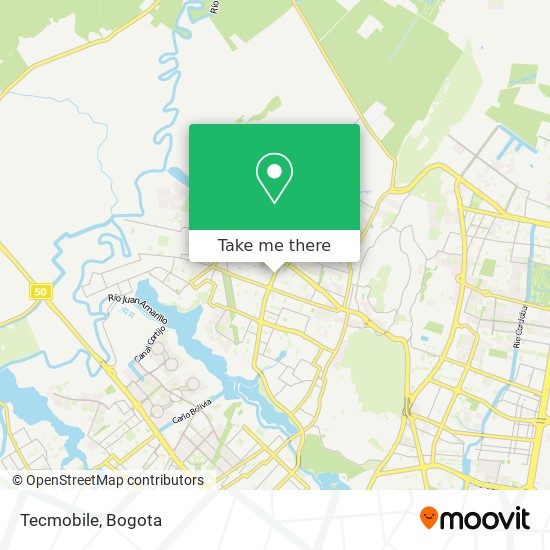 Tecmobile map