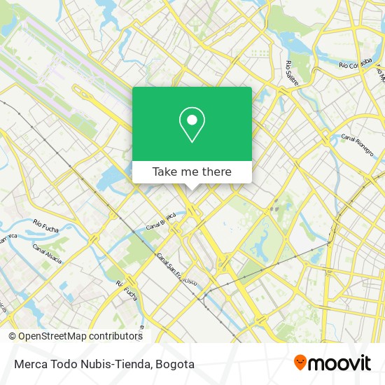 Merca Todo Nubis-Tienda map