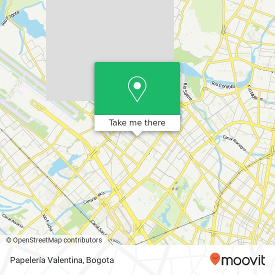 Papelería Valentina map