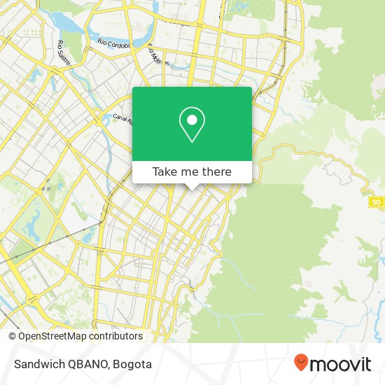 Sandwich QBANO map