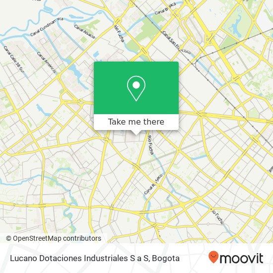 Lucano Dotaciones Industriales S a S map