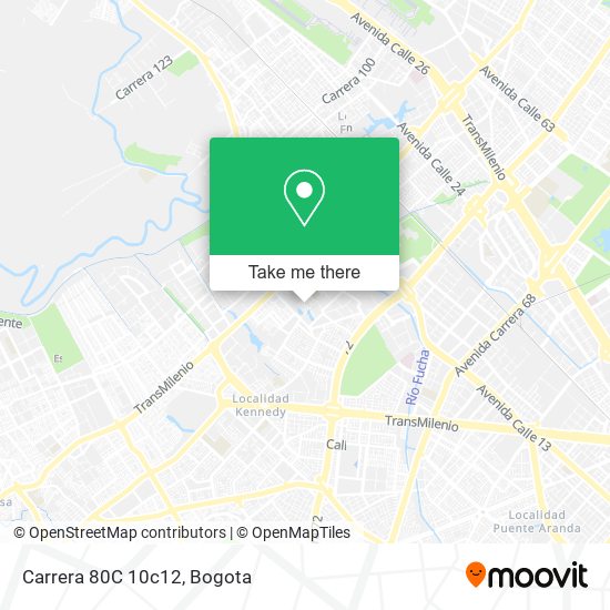 Mapa de Carrera 80C 10c12