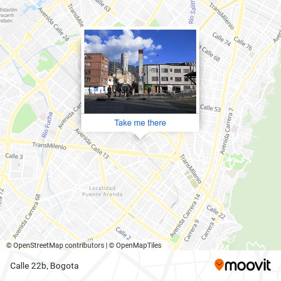 Mapa de Calle 22b