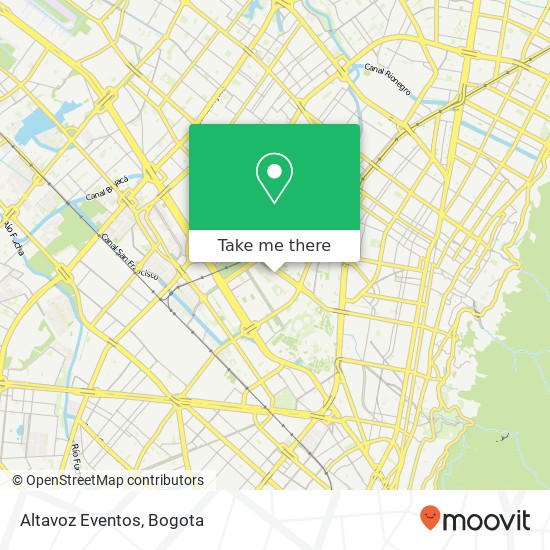 Altavoz Eventos map