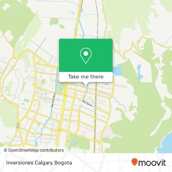 Inversiones Calgary map