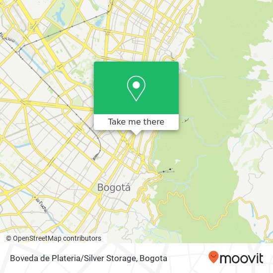 Boveda de Plateria / Silver Storage map