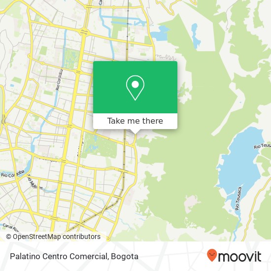 Palatino Centro Comercial map