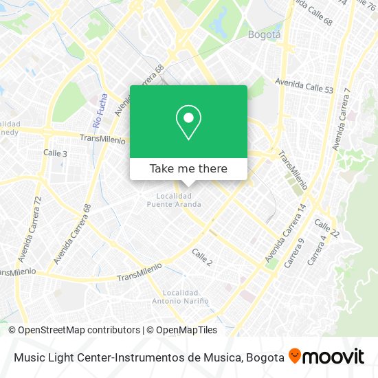 Music Light Center-Instrumentos de Musica map