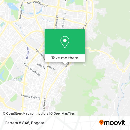 Mapa de Carrera 8 846