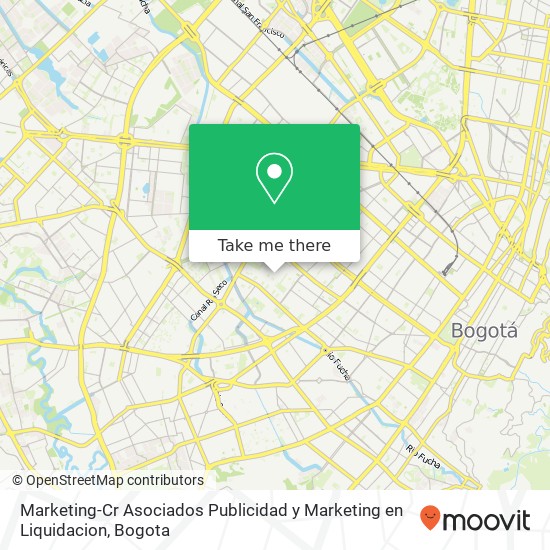 Marketing-Cr Asociados Publicidad y Marketing en Liquidacion map