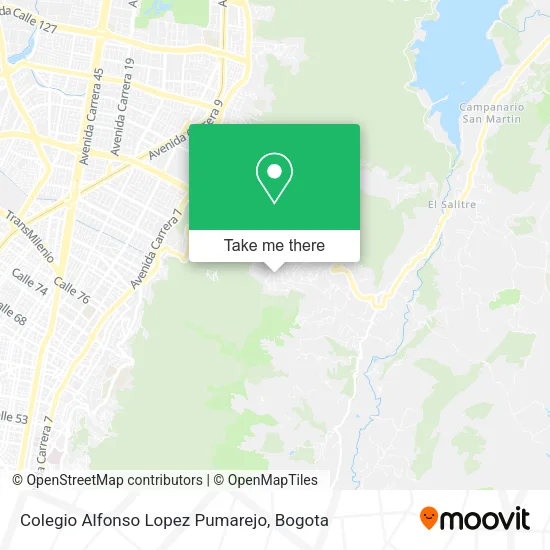 Mapa de Colegio Alfonso Lopez Pumarejo