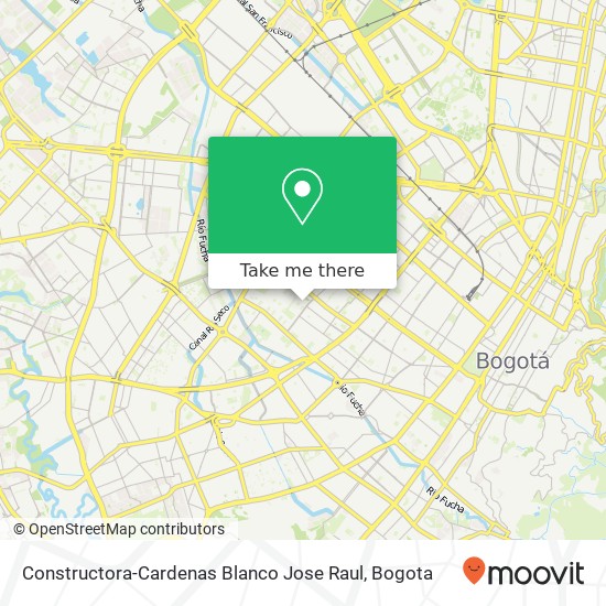 Constructora-Cardenas Blanco Jose Raul map