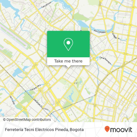 Ferretería Tecni Eléctricos Pineda map