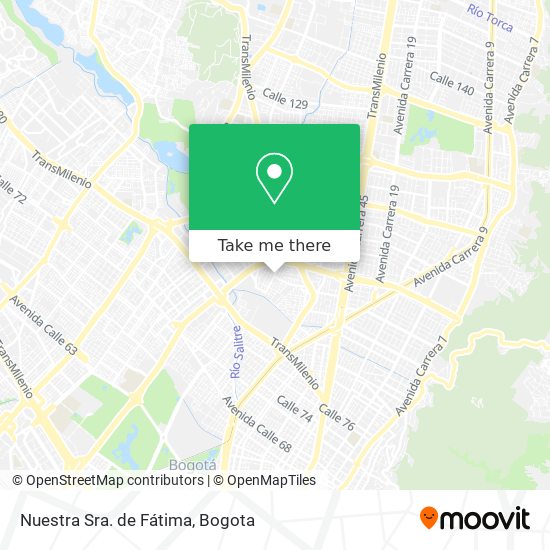 Nuestra Sra. de Fátima map