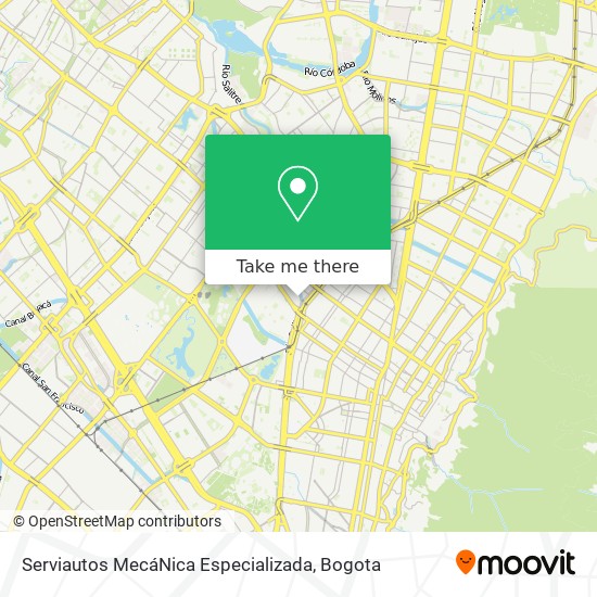 Serviautos MecáNica Especializada map