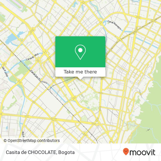 Mapa de Casita de CHOCOLATE