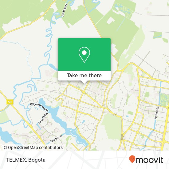 TELMEX map