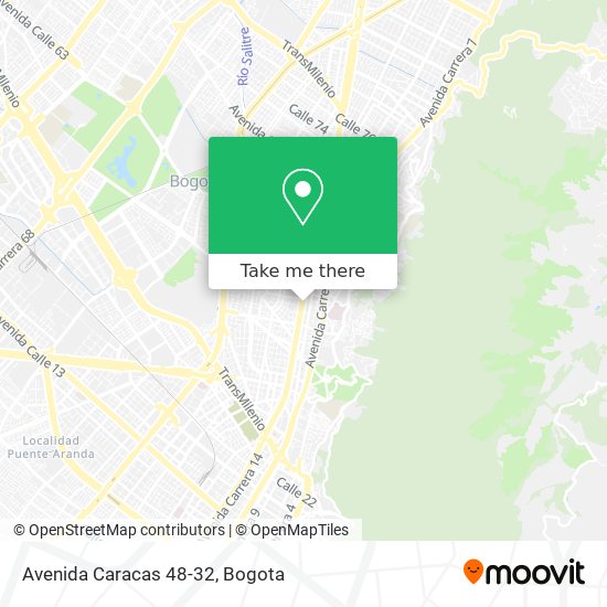 Avenida Caracas 48-32 map