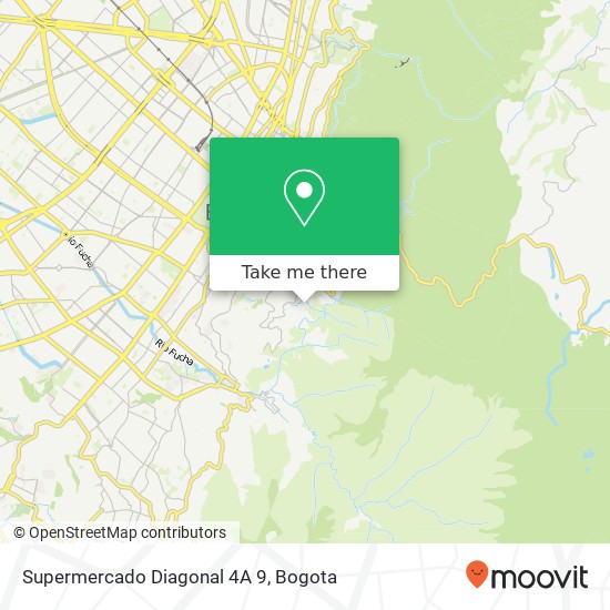 Supermercado Diagonal 4A 9 map