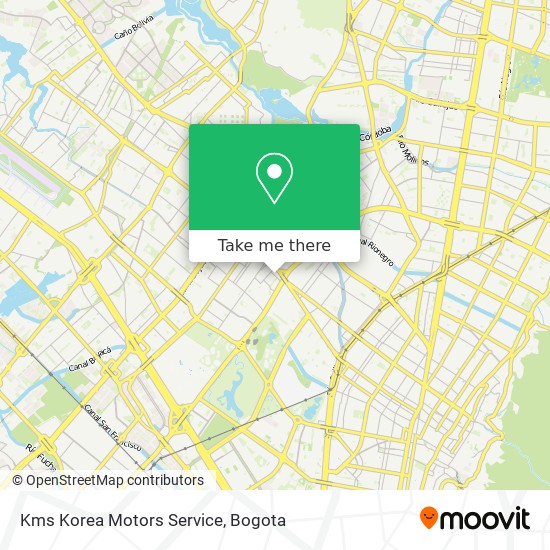 Kms Korea Motors Service map