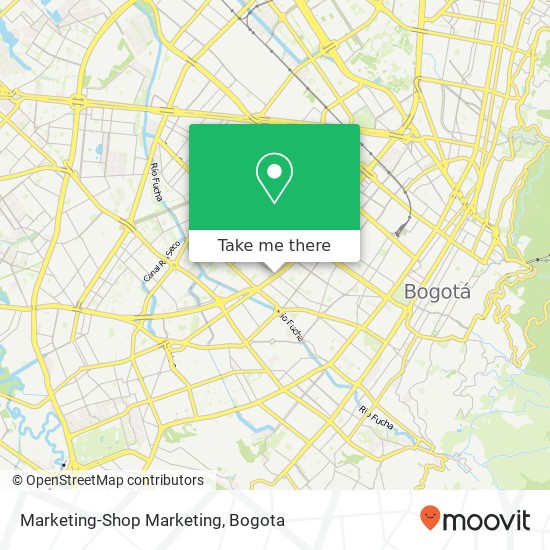 Marketing-Shop Marketing map