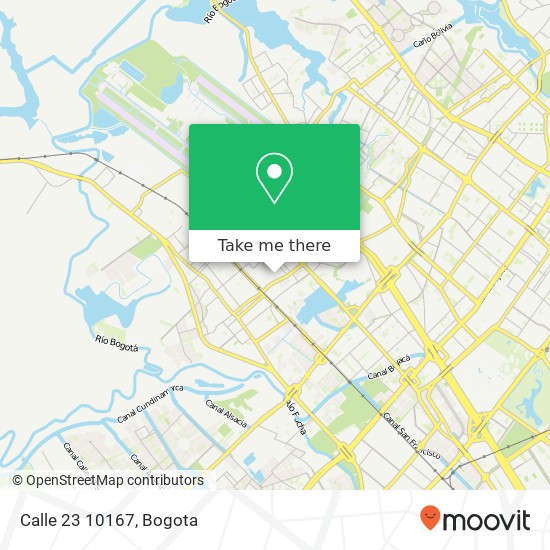 Calle 23 10167 map
