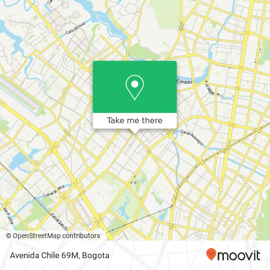 Avenida Chile 69M map