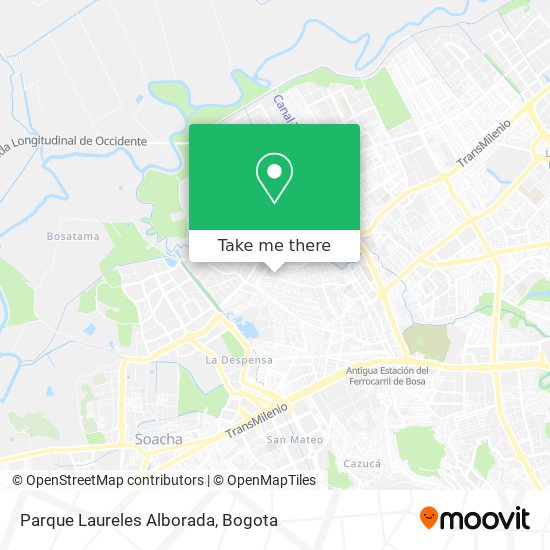 Parque Laureles Alborada map