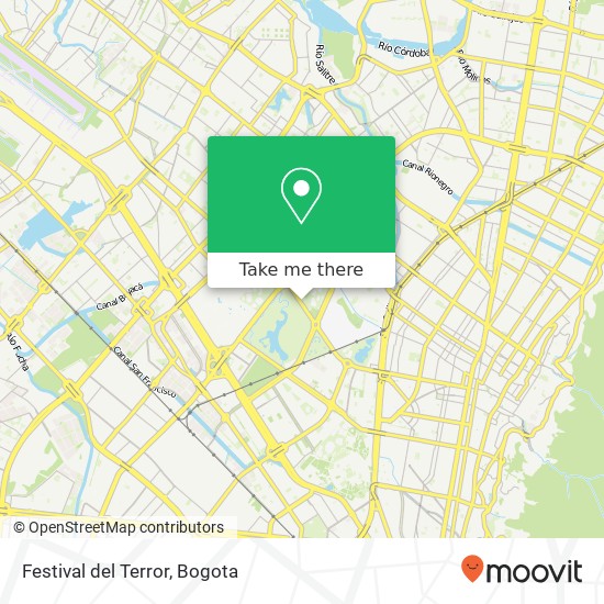 Festival del Terror map