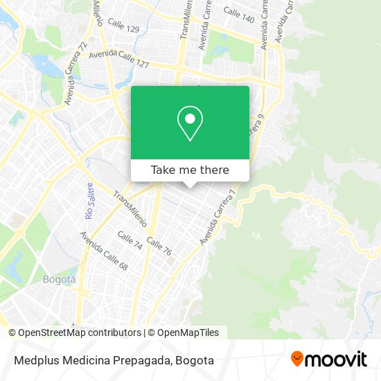 Medplus Medicina Prepagada map
