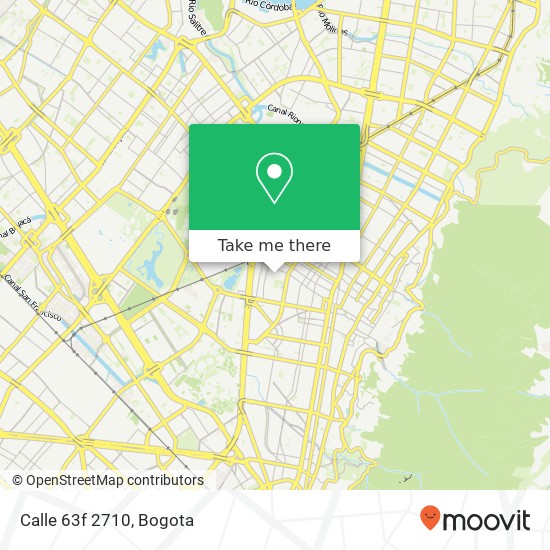 Calle 63f 2710 map