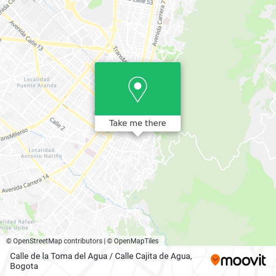 Calle de la Toma del Agua / Calle Cajita de Agua map