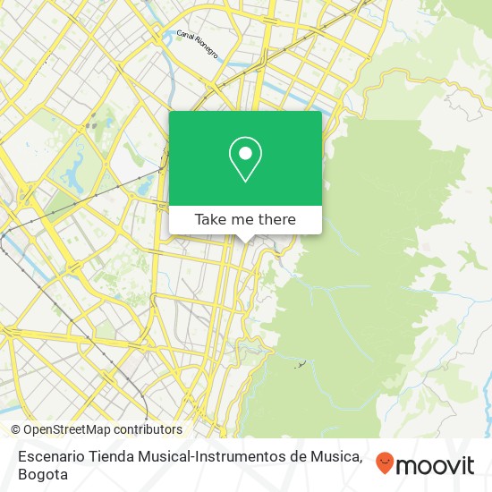 Mapa de Escenario Tienda Musical-Instrumentos de Musica